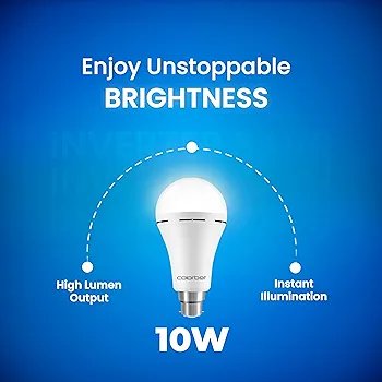 Colorbot 10W Emergency Inverter Rechargeable