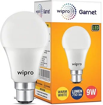 Wipro Garnet 9W LED Bulb for Home