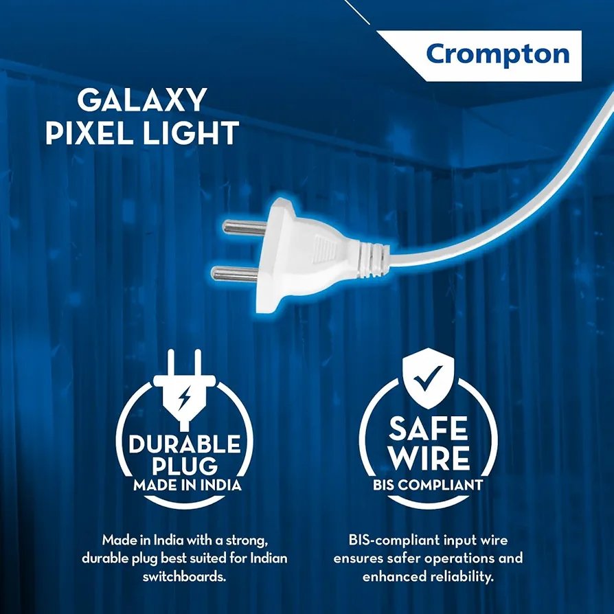 Crompton Galaxy Pixel Light | Festive Ladi Lights
