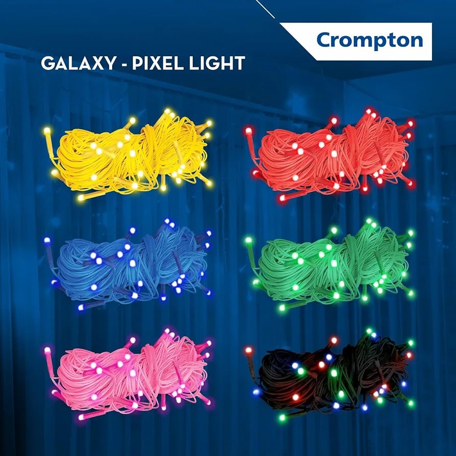 Crompton Galaxy Pixel Light | Festive Ladi Lights