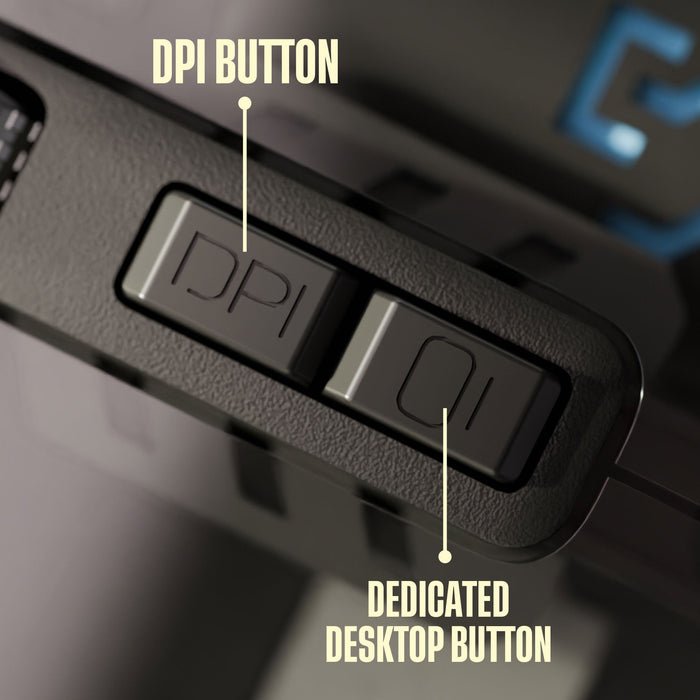 Glassy 10 Transparent (Wireless + Bluetooth) Mouse