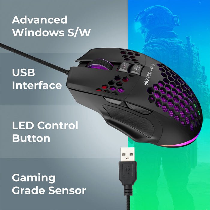 Crosshair Wired Gaming Mouse