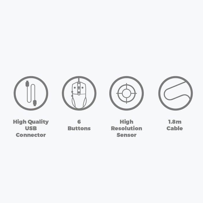 Phobos Pro Wired Gaming Mouse