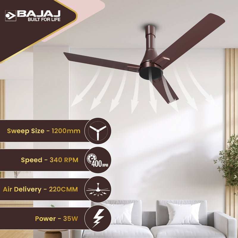 Voittaa 1200mm Ceiling Fan