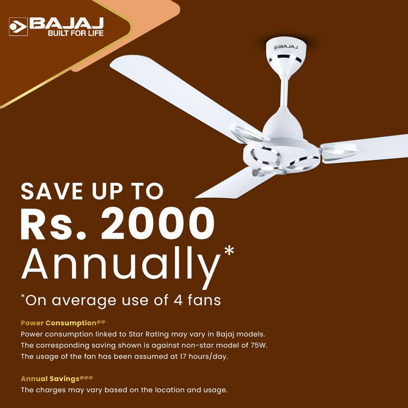 Novella BLDC 1200mm Ceiling Fan