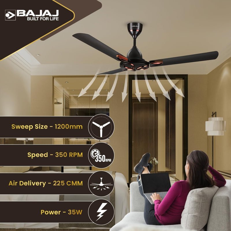 Novella BLDC 1200mm Ceiling Fan