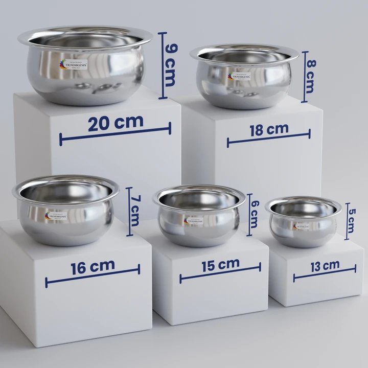 VIGNESHGENIX Utensil Plain Handi