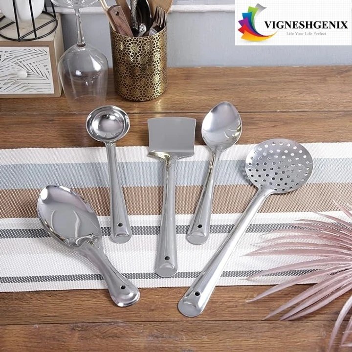 vignesh genix pic 5 Induction Bottom Non-Stick Coated Cookware Set
