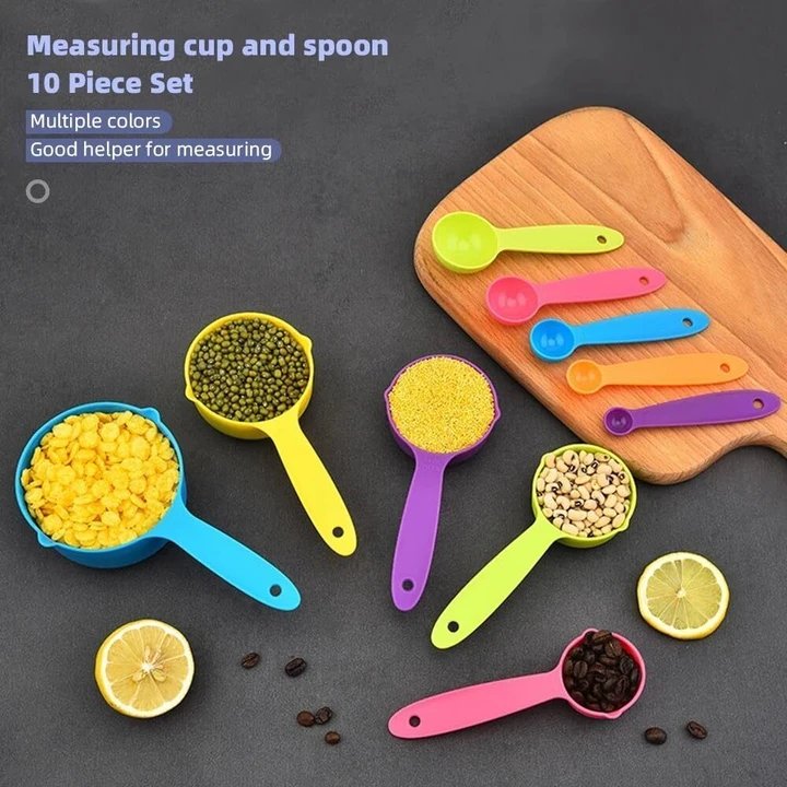 Plastic Measuring Spoon Set