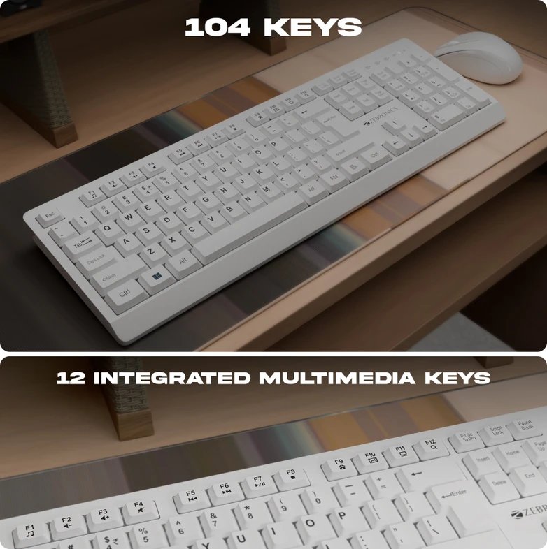 ZEBRONICS Zeb-Companion 116 (White)