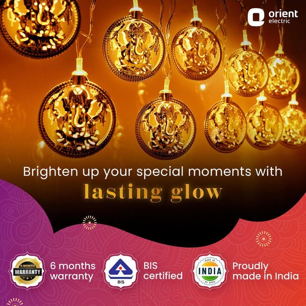 Orient Ganesh Ji Curtain Light