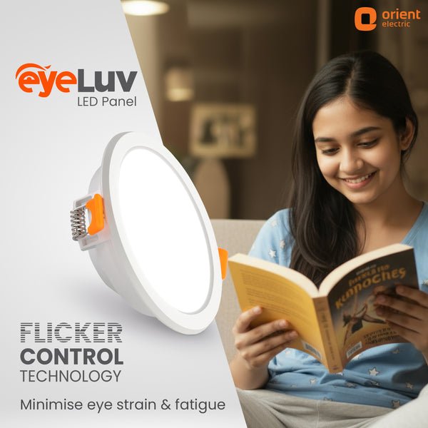 Orient EyeLuv Backlit LED Recess Panel Round