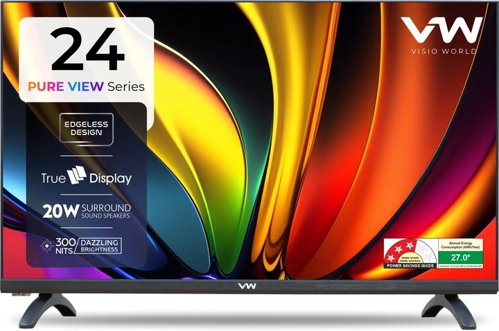 60 cm (24 inch) HD Ready LED TV 2025 Edition (VW24A)