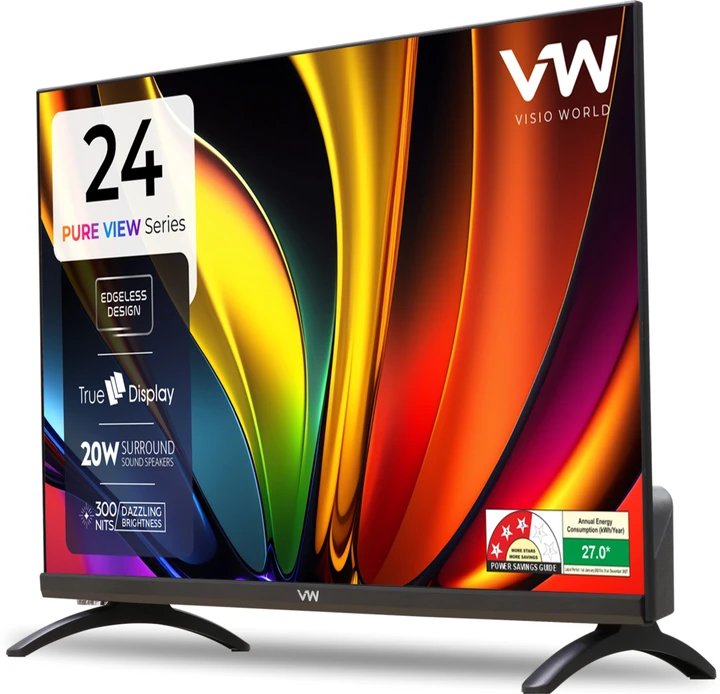 60 cm (24 inch) HD Ready LED TV 2025 Edition (VW24A)
