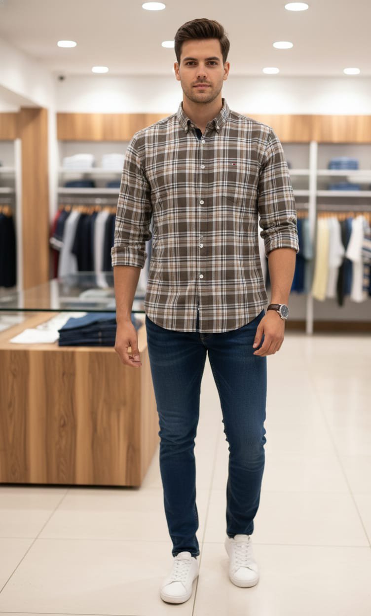 Casual Plaid Shirt