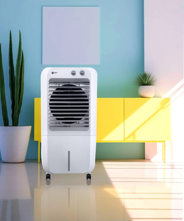 Orient Electric 46 L Room/Personal Air Cooler (White, Aeroquid)