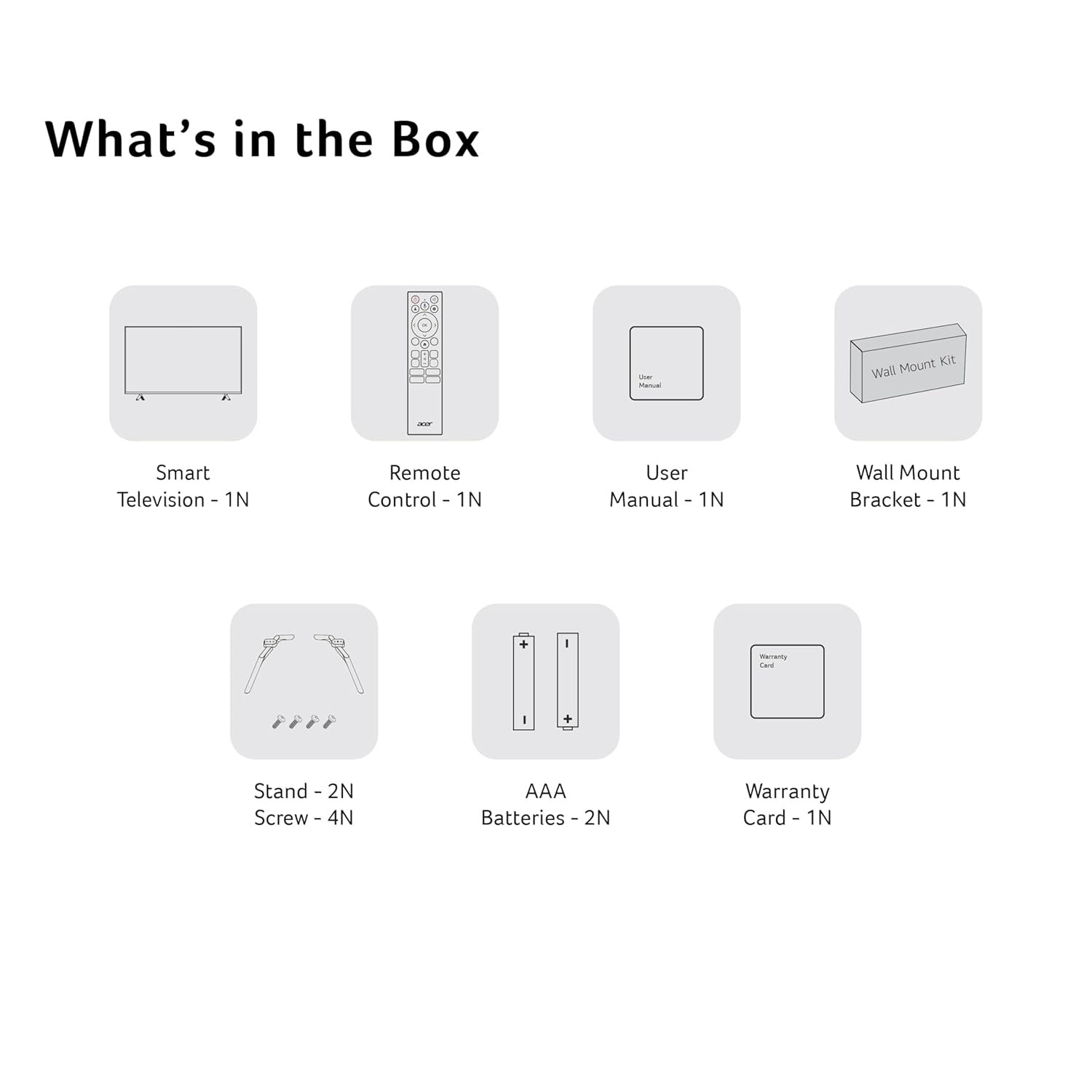 acer Smart QLED Google TV