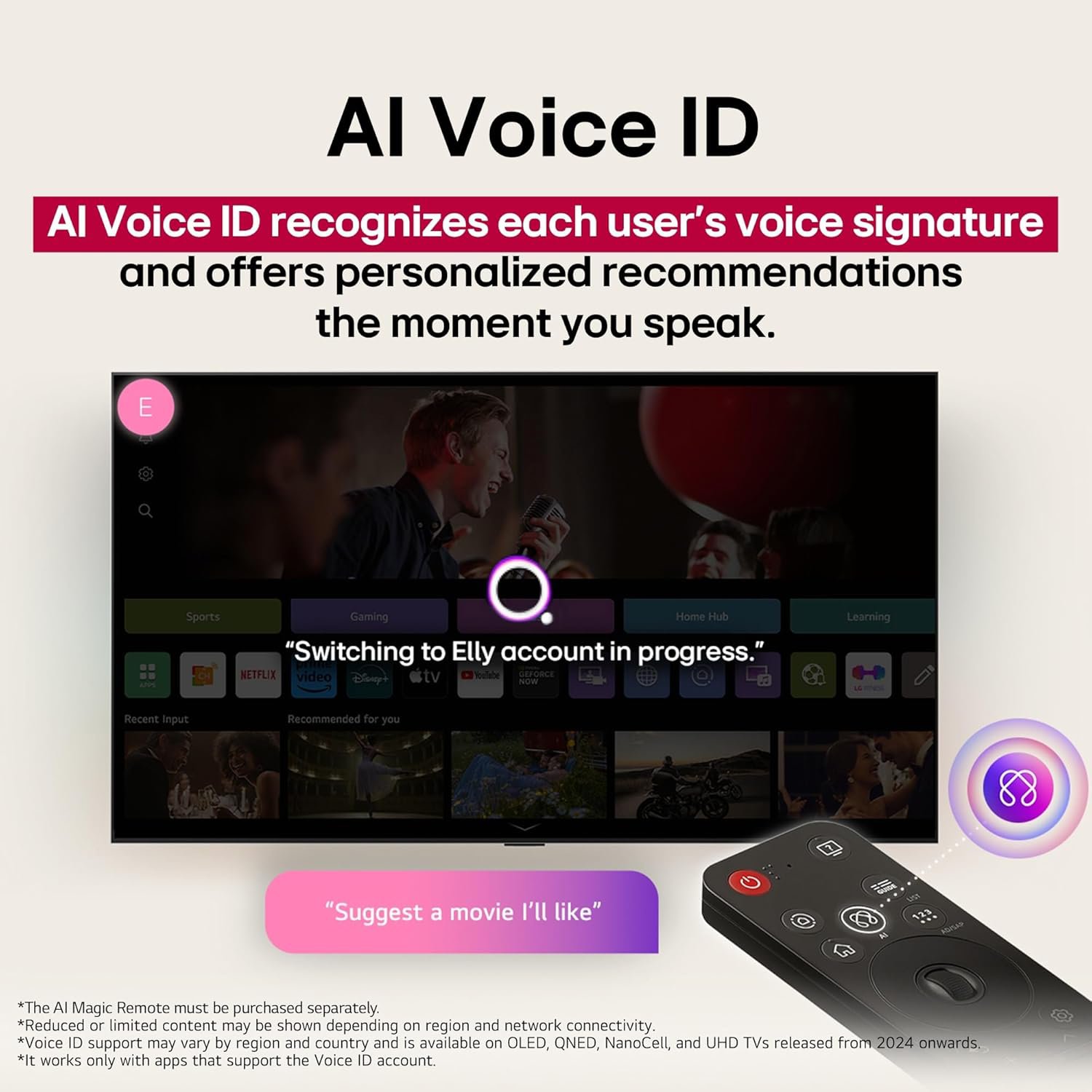 LG Smart webOS LED TV