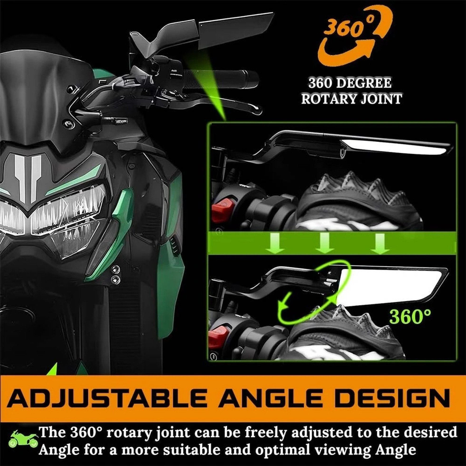 Manual Rear view Mirror