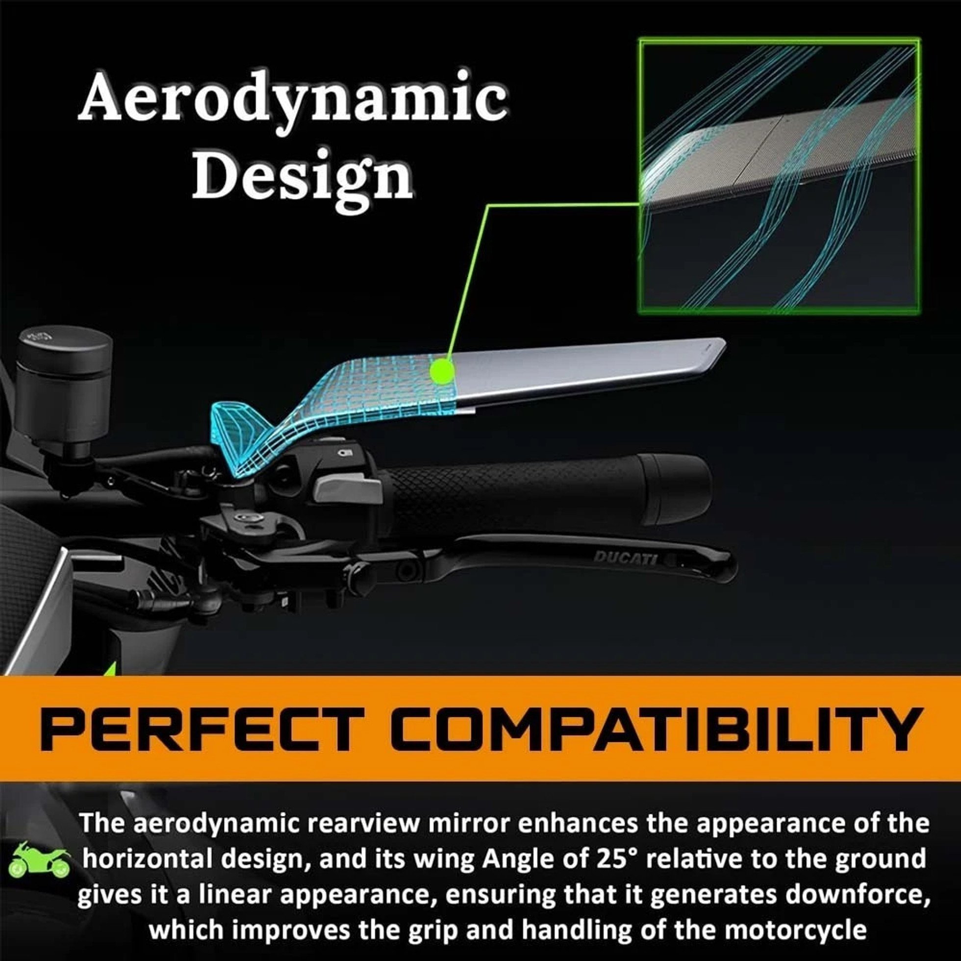 Manual Rear view Mirror