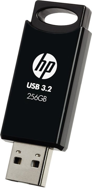HP 712w 256GB USB 3.2 Flash Drive Black 256 GB Pen Drive