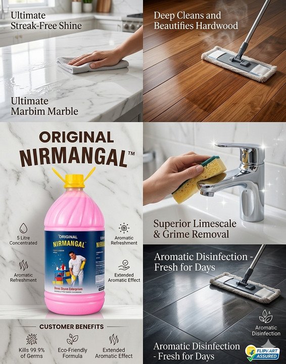 Nirmangal Premium Pink Phenyl For Floors,