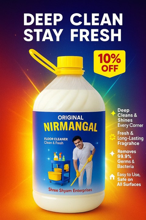 Nirmangal Original Premium Phenyl For Floor, Kitchen & Bathroom