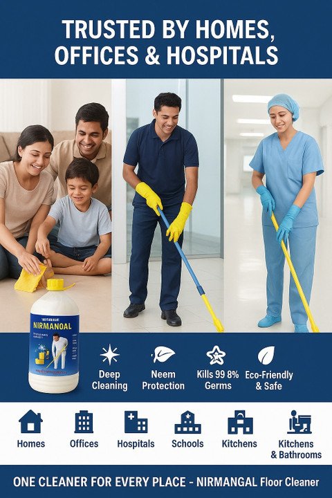 Nirmangal Original Premium Phenyl For Floor, Kitchen & Bathroom