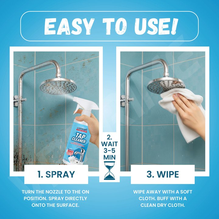 VRPRIME Tap, Shower & Bathroom Cleaner Spray